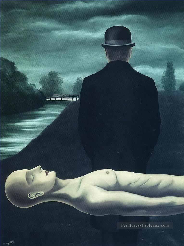 les rêveries du promeneur solitaire 1926 René Magritte Peintures à l'huile